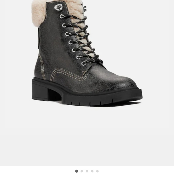 COACH Lorimer Combat Boots - Picture 8 of 8